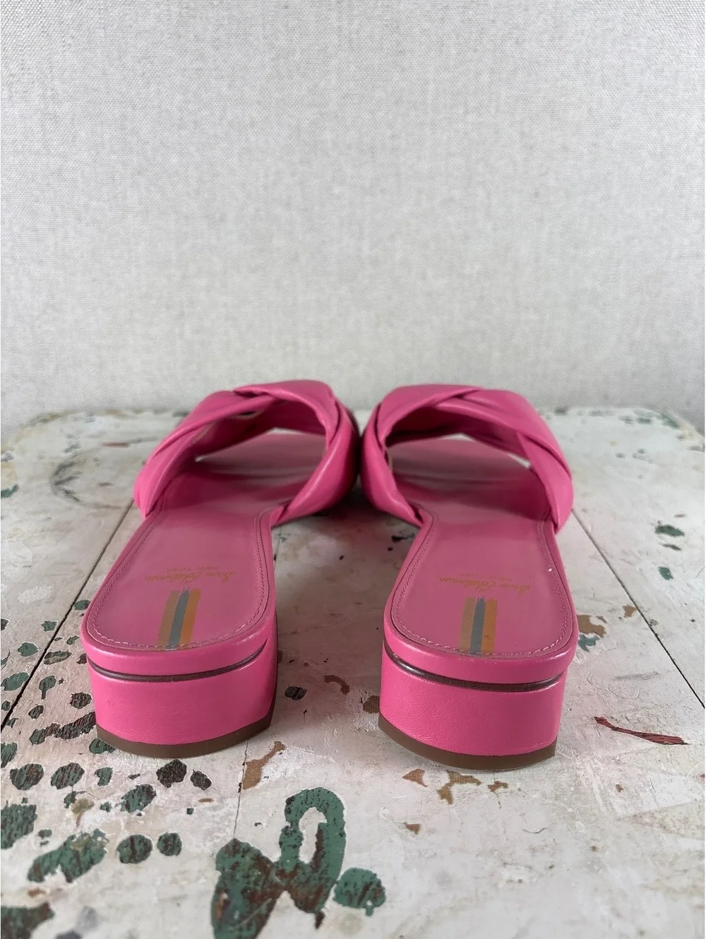 Sam Edelman > Pink Braided Slip On Sandal 9